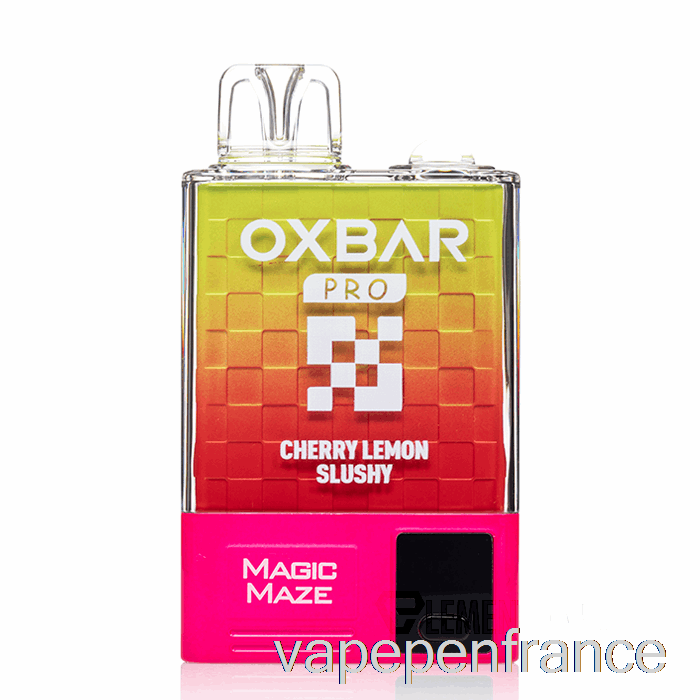 Oxbar Magic Maze Pro 10000 Jetable Cerise Citron Slushy - Stylo Vape Jus Pod